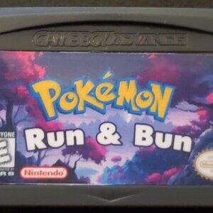 Pokemon Run & Bun GBA ROM Hack Video Game